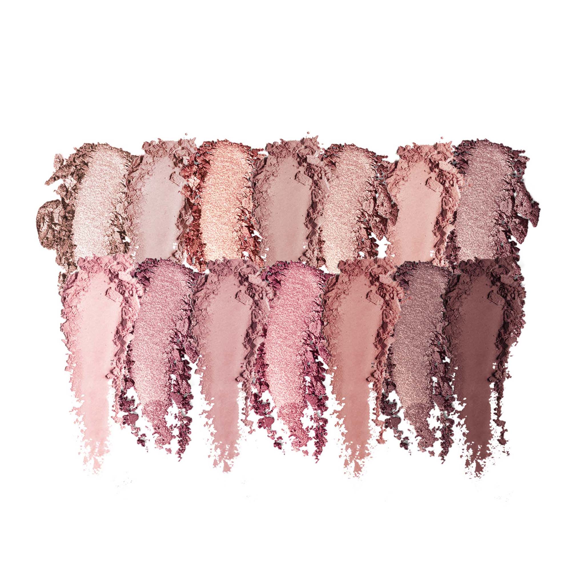 The Casual Collection Rose & Taupe 14 Multi-Finish Eyeshadows