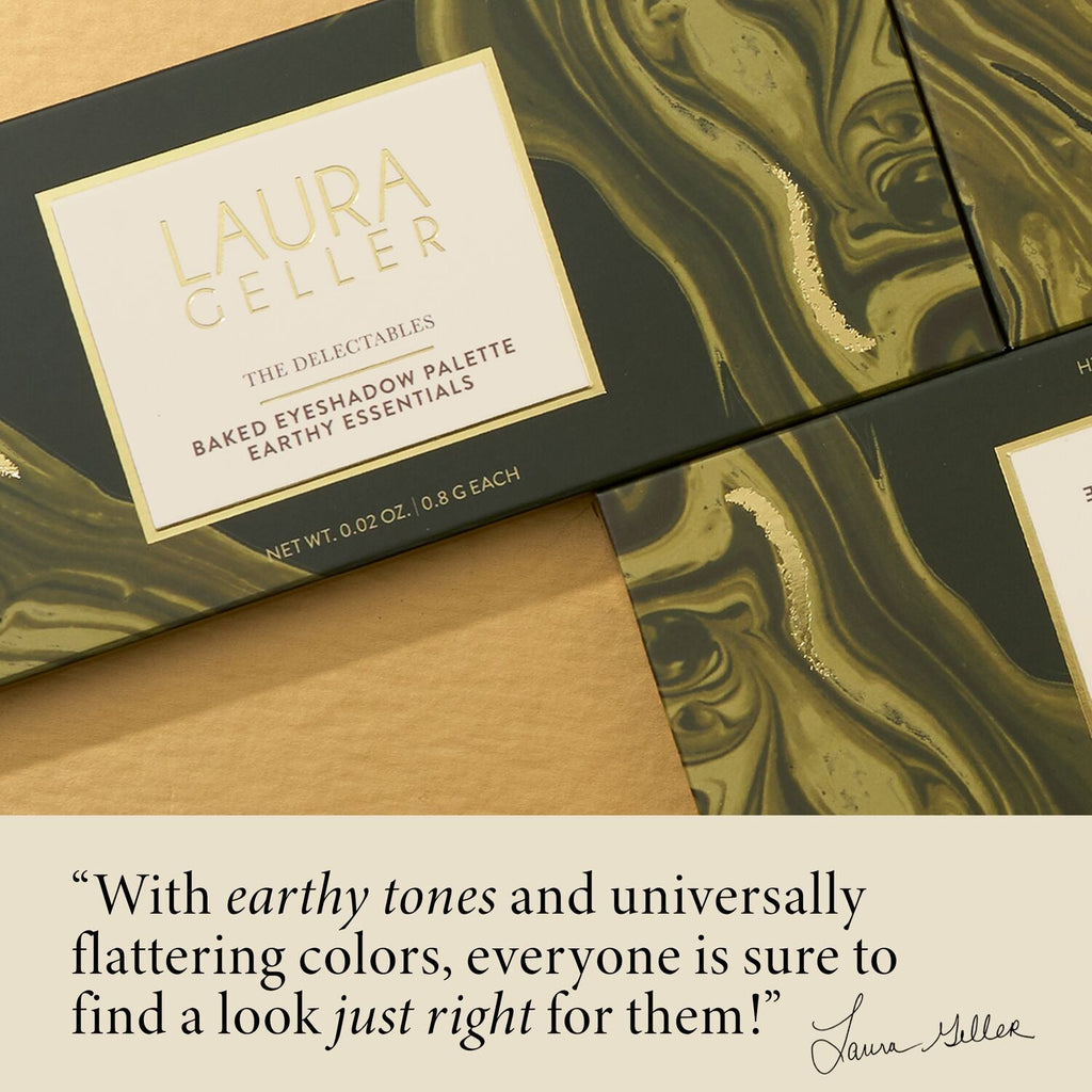 The Delectables Baked Eyeshadow Palette Earthy Essentials