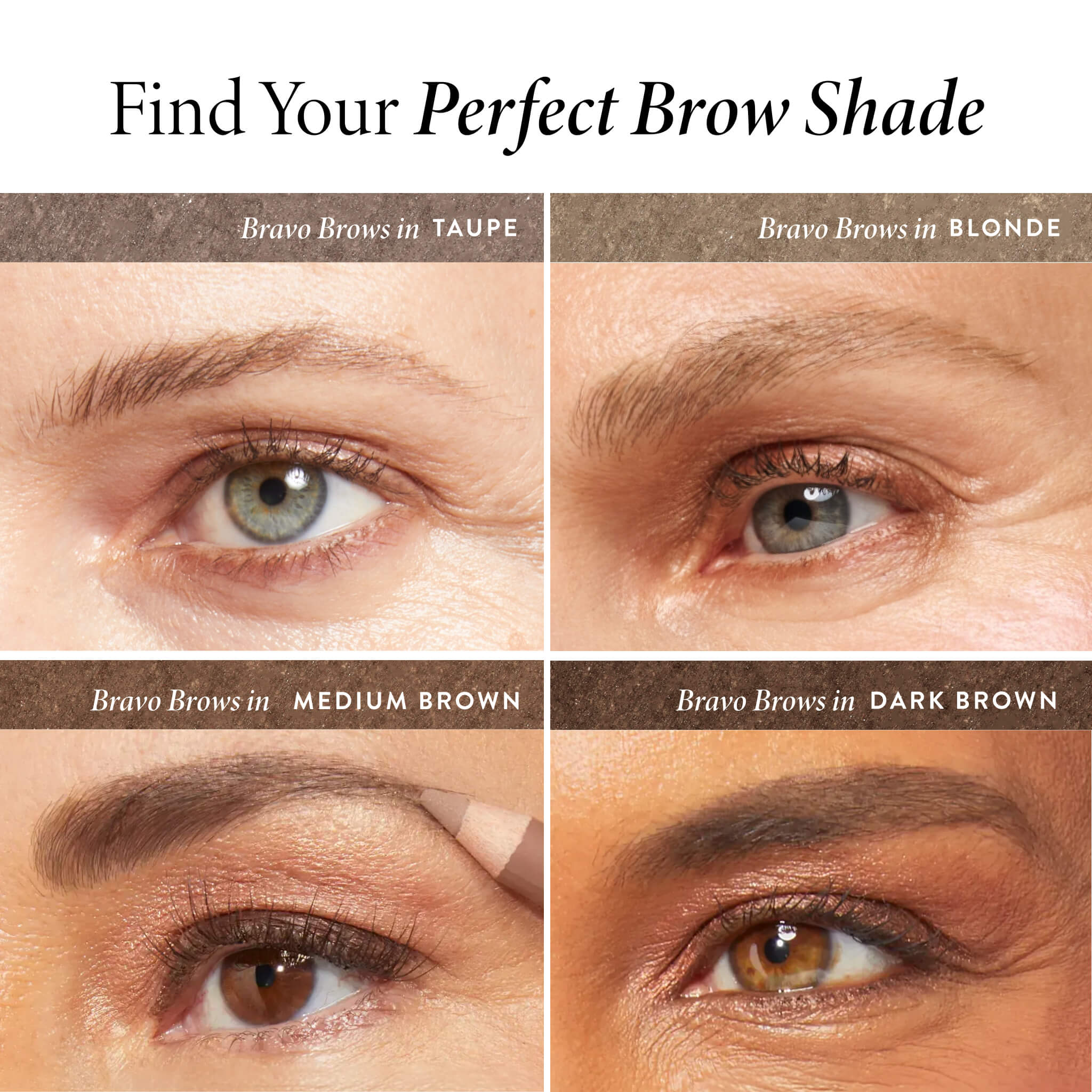 Laura’s 3 E’s: Eyebrows, Eyelash & Eyeliner Kit (3PC)