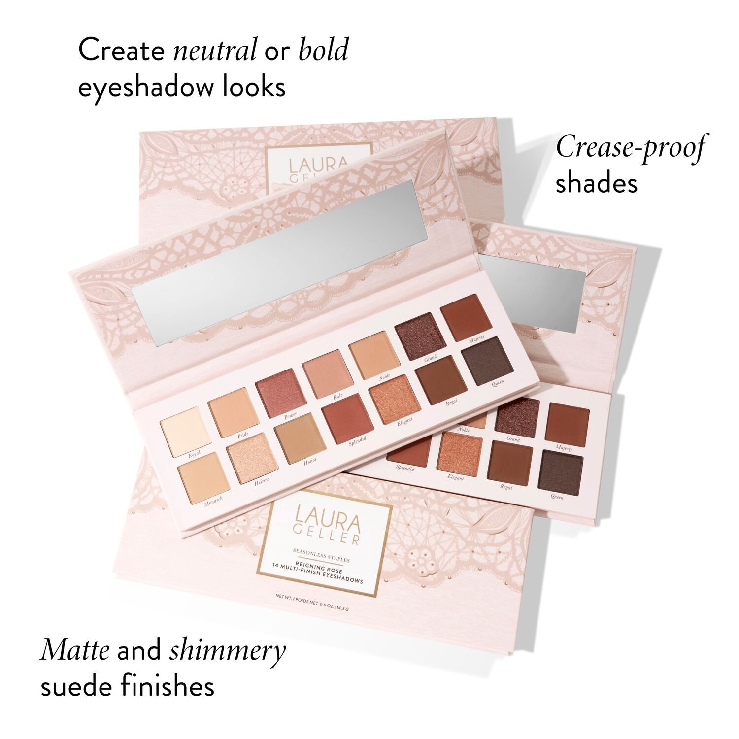 Seasonless Staples Reigning Rose 14 Multi-Finish Eyeshadows