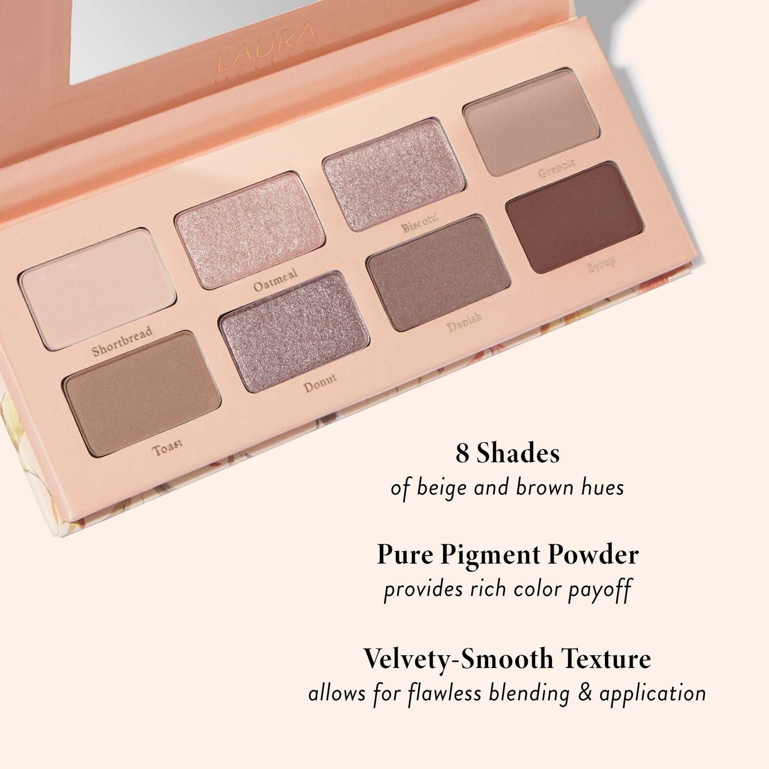 Blend Away Beige & Brown 8 Multi-Finish Eyeshadows